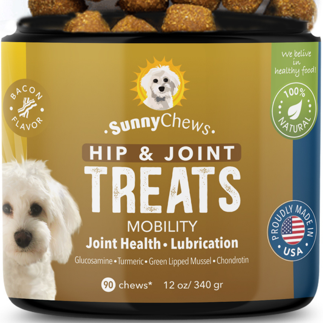 Hip Joint Mobility 100 Natural Treat For Dogs 90 Chews 12 oz