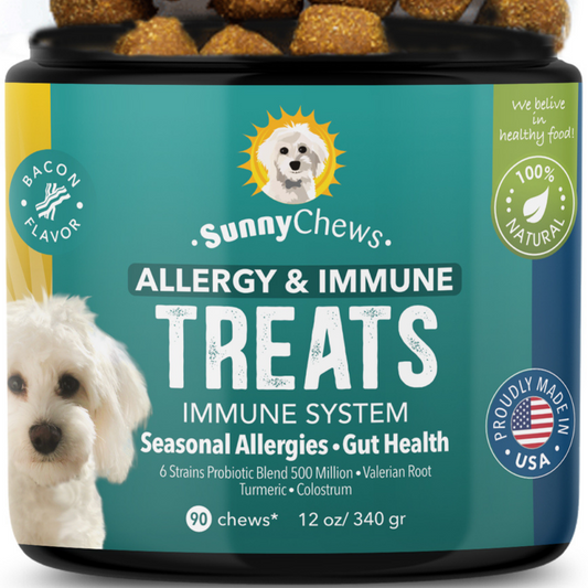 Allergy Immune Support Treats For Dogs 90 Chews - 12oz