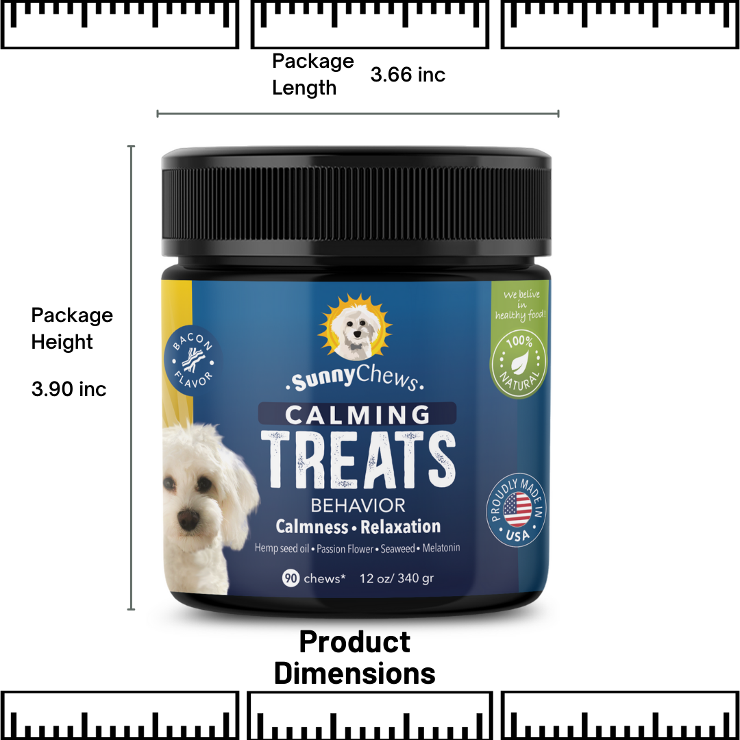 Calming Support Treats For Dogs 90 Chews - 12oz